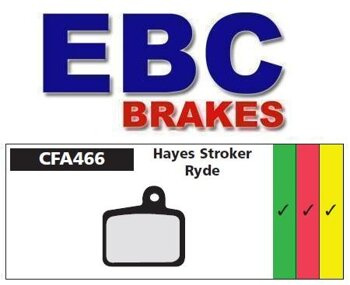 EBC CFA466HH Scheibenbremsbeläge gold - gesintert