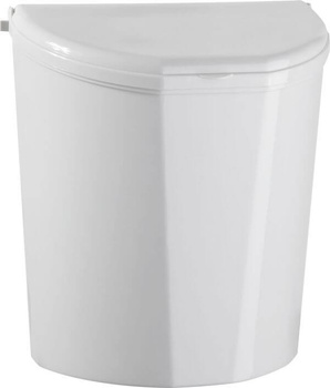 Travel Rubish Bin Pillar Brunner XL - White
