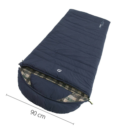 Sleeping Bag Outwell Camper Lux (200 cm) - blue
