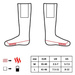 GLOVII Heated Socks with Remote Control GQ2