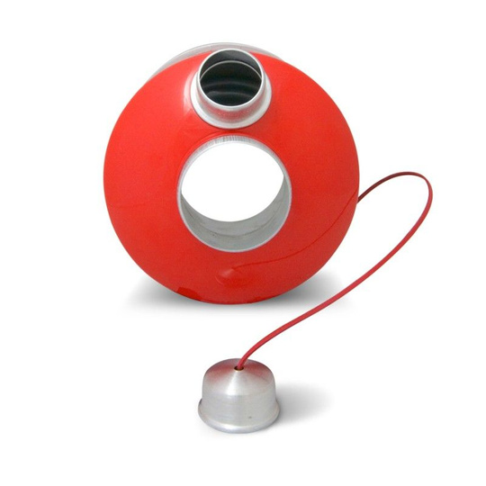 Aluminium-Kocher / Outdoor-Wasserkessel Survival Kettle – rot – Set