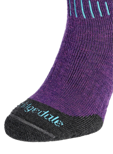 Bridgedale Ski Midweight+ Merino P - dk purple