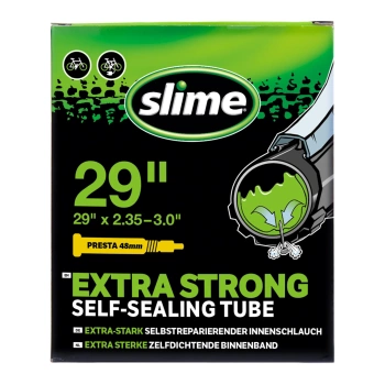Slime self-sealing inner tube 29 x 2.35 - 3.00 Presta 48 mm valve