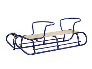 Sonia BabySchlitten Schlittenziehseil 2xSchlittenruckenlehne 2-Person Schlitten