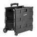 Keeeper Olli Foldable Shopping Trolley 65 Litre with 2 Wheels - Black