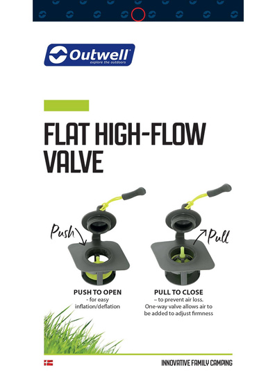 Selbstaufblasende Isomatte Outwell Dreamboat Single 12.0 cm – Blau Campingmatte