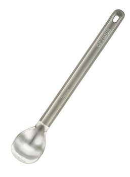 Optimus lange Titanlöffel Titanium Long Spoon – Titan-Campingspoon