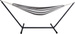 909 Outdoor Garden hammock with stand 200x100cm black/white