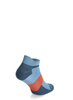 Laufsocken Inov-8 Active Low Sportsocken – Blau/Orange Wandersocken