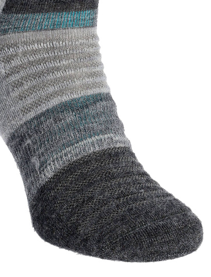 Merino-Outdoor-Socken Inov-8 Merino High Sock Grau Trekkingsocken Laufsocken