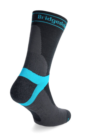 Outdoor Socken Bridgedale Mid Season Weight T2 Merino Sport Socken – dark grey