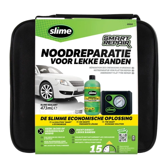 Slime Smart Repair emergency repair kit for flat tyres