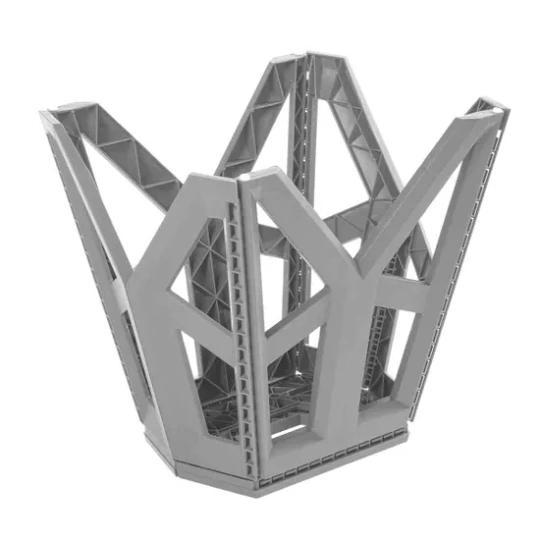 Keeeper Klappbarer Hocker Tom Klappstuhl für draußen – Silber