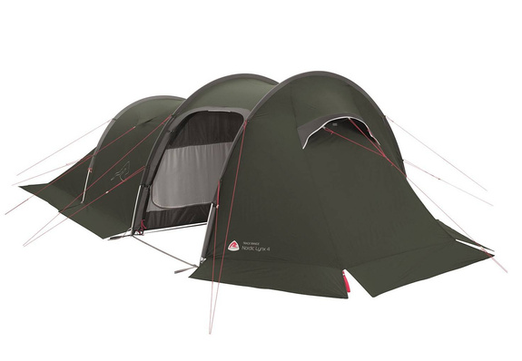 4 Personen Zelt Robens Nordic Lynx 4 Tunnelzelt Camping Zelt Olive