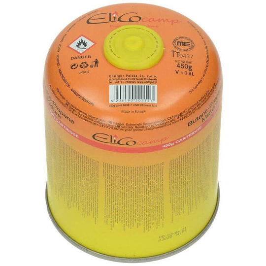 Gaskartusche mit Gewinde ElicoCamp 450 g – Elico
