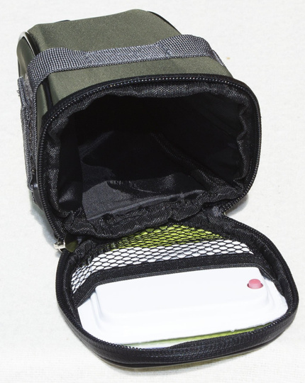 Sicaro Satteltasche mit integriertem LED-Blinker