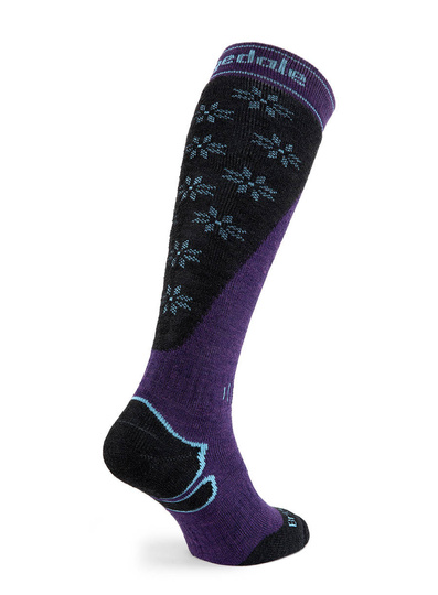Bridgedale Ski Midweight+ Merino P - dk purple