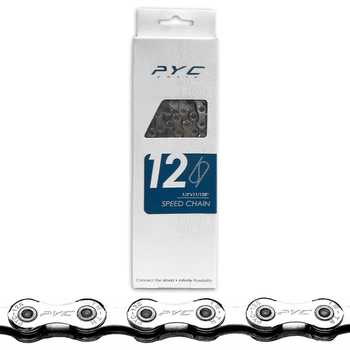 PYC BICYCLE CHAIN 12 SPEED  1/2 x 11/128 Inch - 126L - 5.1 mm