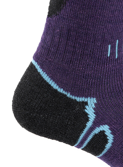 Bridgedale Ski Midweight+ Merino P - dk purple