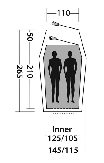Easy Camp Energy 200 Compact 2-Personen Zelt