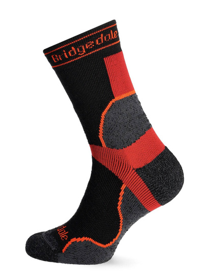Bridgedale Trail Run Midweight T2 Merino Sport Crew - black