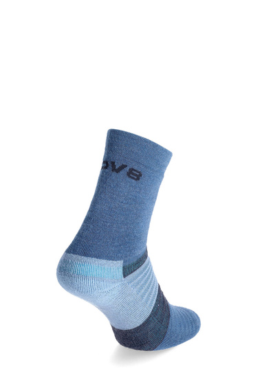 Wandersocken Inov-8 Merino Socken High – Navy Melange Outdoorsocken