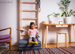 BenchK 112 gymnastic wall bar for kids