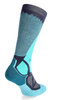 Ski Socks Bridgedale Ski Mid Merino E Pattern - dark denim/aqua