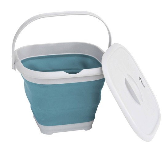 Outwell Collaps Bucket Square w/lid - classic blue