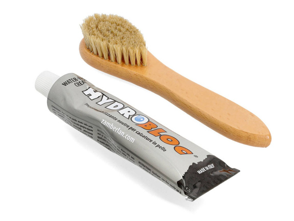 Zamberlan Shoe Care Set Hydrobloc Cream 75 ml + Brush