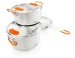 GSI Outdoors Glacier Stainless Base Camper Medium Kochgeschirrsatz
