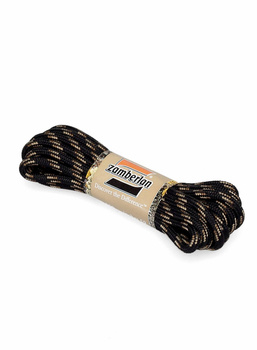 Schnürsenkel für Wanderschuhe Trekkingschuhe Zamberlan Round Lace - black-beige