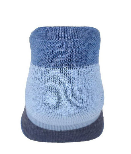 Laufsocken Inov-8 Merino Socken Low Socken – Navy Melange Wandersocken