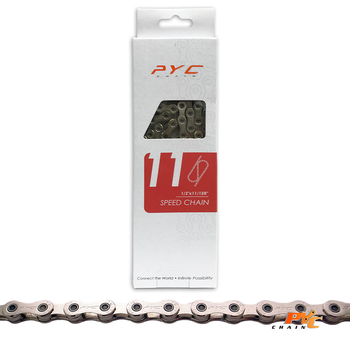 PYC BICYCLE CHAIN 11 SPEED  1/2 x 11/128 Inch - 116L - 5.4 mm