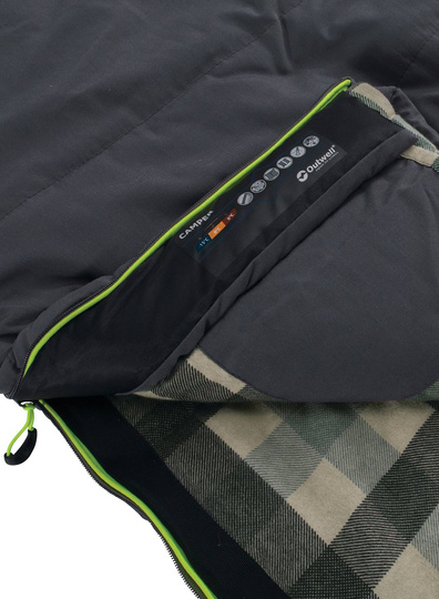 Sleeping Bag Outwell Camper (200 cm) R - grey