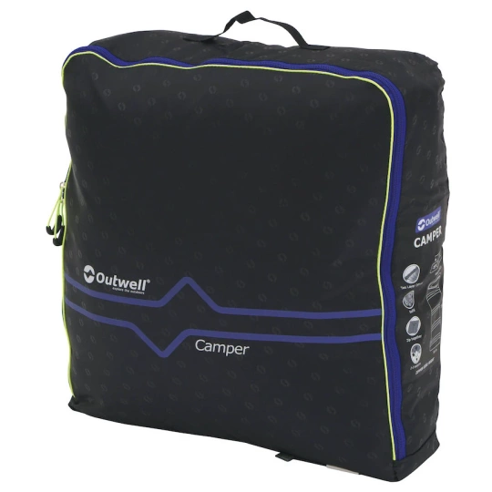 Outwell Camper – Synthetischer Schlafsack (200 cm) – blue L