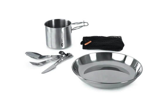 GSI Outdoors Glacier Stainless 1 person set