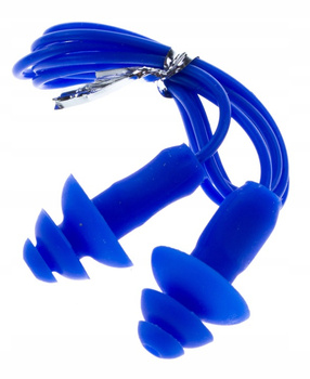 Vivo Ohrstöpsel + Band Silikon-PVC B-2004 Dunkelblau