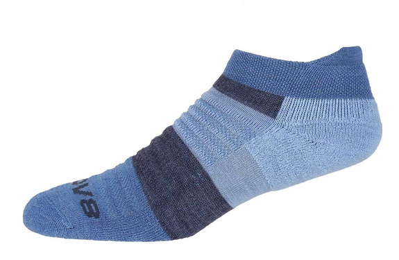Laufsocken Inov-8 Merino Socken Low Socken – Navy Melange Wandersocken