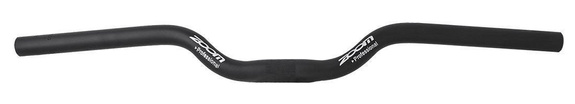 MTB Handlebar 600 mm 6' Black 25,4 mm Zoom Handlebar Aluminium