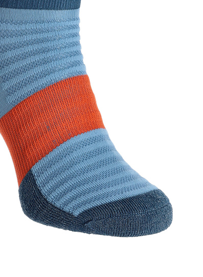 Laufsocken Inov-8 Sportsocken Active Mid Socken – Blau/Orange Wandersocken