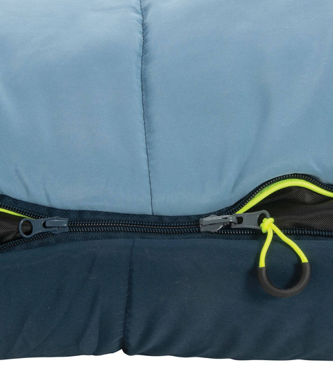 Outwell Convertible Junior Sleeping Bag (120-150 cm) - ice/navy