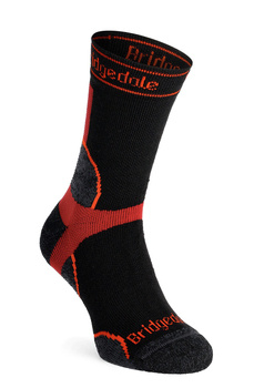 Bridgedale Trail Run Midweight T2 Merino Sport Crew - black