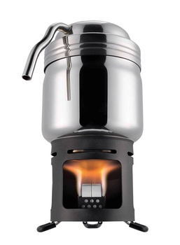 Esbit Edelstahl Kaffeekocher, Silber Espressomaschine