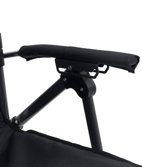 Klappstuhl Outwell Ullswater – schwarz Faltbarer Campingstuhl Angeln Stuhl