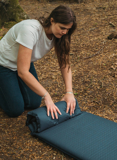 Selbstaufblasende Isomatte Easy Camp Compact Mat Single 3.8 cm Camping-Isomatte