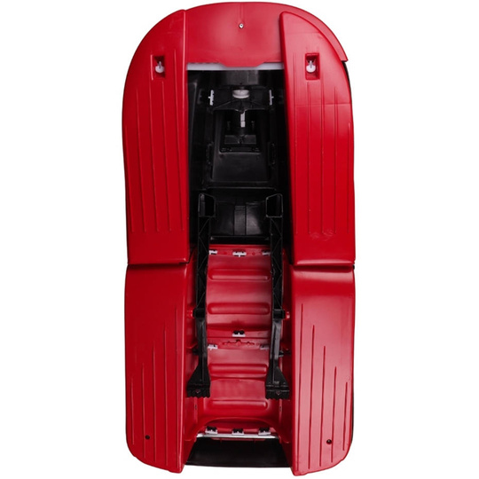 Kinder Schlitten Hamax Sno Racing Schwarz - Rot Schlitten 2 Personen Schlitten