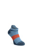 Laufsocken Inov-8 Active Low Sportsocken – Blau/Orange Wandersocken