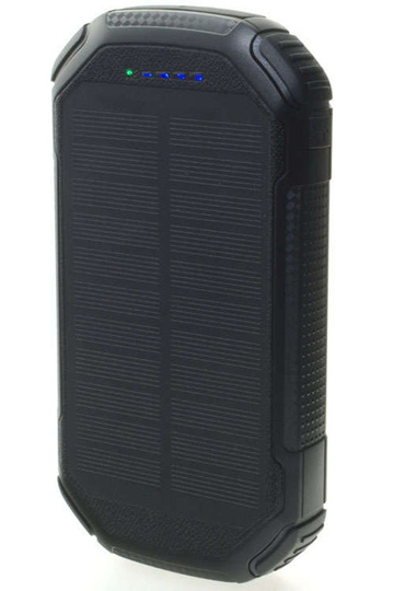 Power Bank 20000mAh (74Wh) with solar panel 1W, S20000C