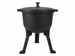 Kawmet Cast Iron Hunting Cauldron - 8L